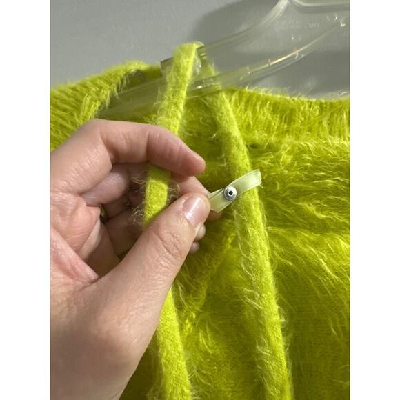 Alice + Olivia Luetta Fuzzy Crop Top Size‎ Medium New - Picture 3 of 8